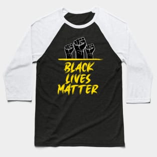 Black Lives Matter Baseball T-Shirt